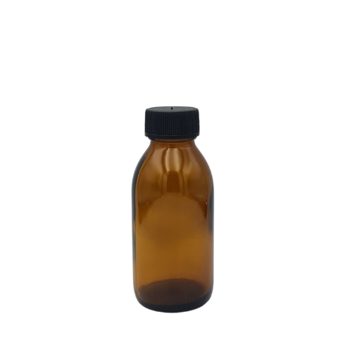 Amber Glass Generic Bottle 100ml