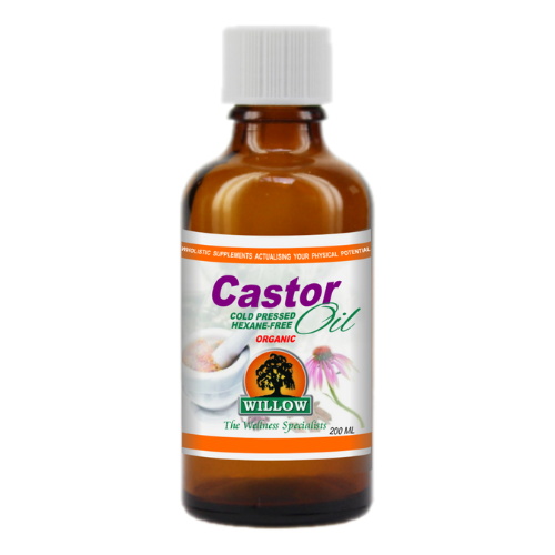 Willow Wellness Organic Castor Oil 200ml