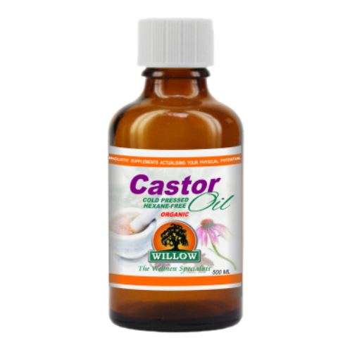 Willow Wellness Organic Castor Oil 500ml
