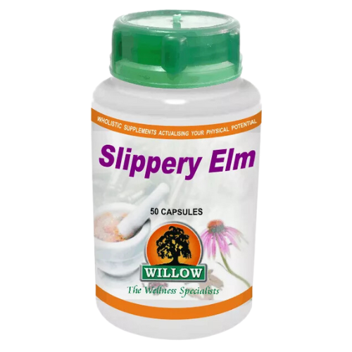 Willow Wellness Slippery Elm Capsules 50's