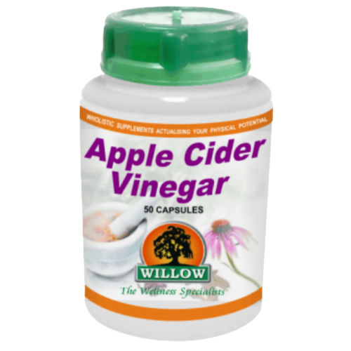 Willow Wellness Apple Cider Vinegar Capsules 50's