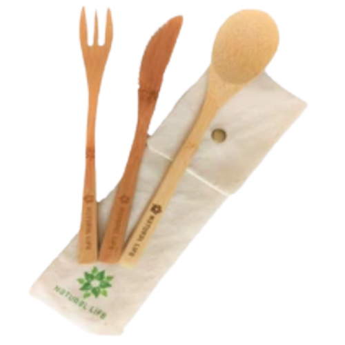 Natural Life Bamboo Cutlery Set