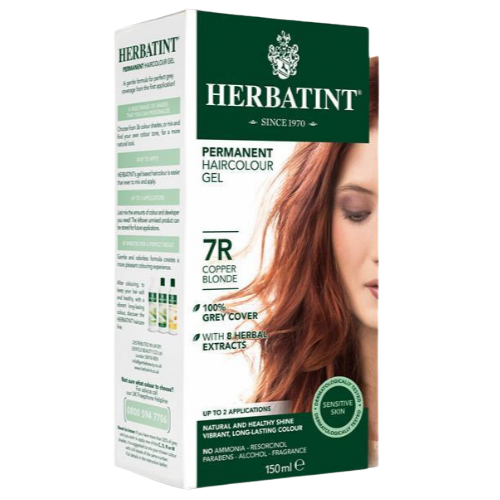 Herbatint Permanent Hair Colour Gel 7R Copper Blonde