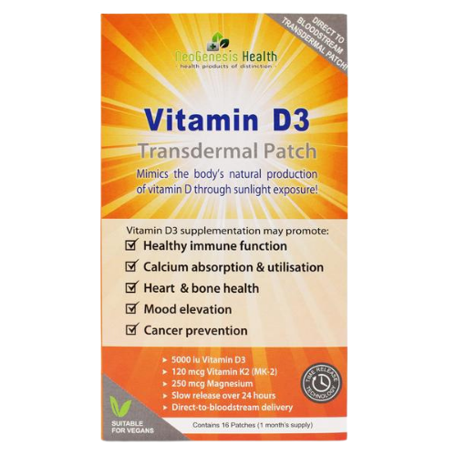 NeoGenesis Health Vitamin D3 Transdermal Patches