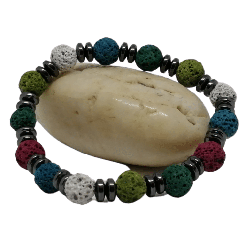 Lizera Lava Stone Bracelet - Mixed