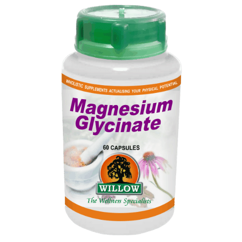 Willow Wellness Magnesium Glycinate 60's