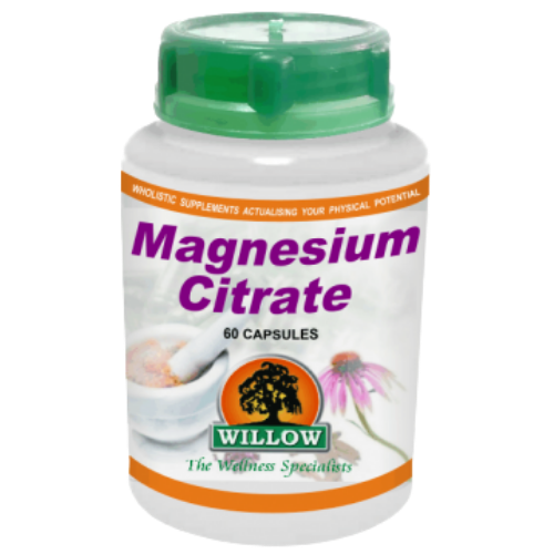 Willow Wellness Magnesium Citrate 60's