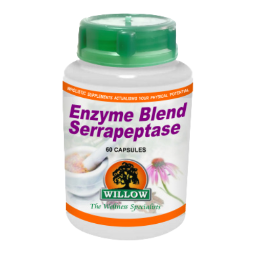 Willow Wellness Enzyme Blend with Serrapeptase 60s