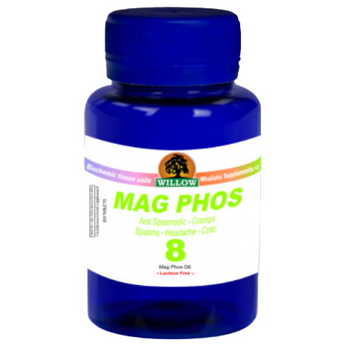 Willow Wellness Mag Phos Tissue Salt No.8 - Anti Spasmodic 200's