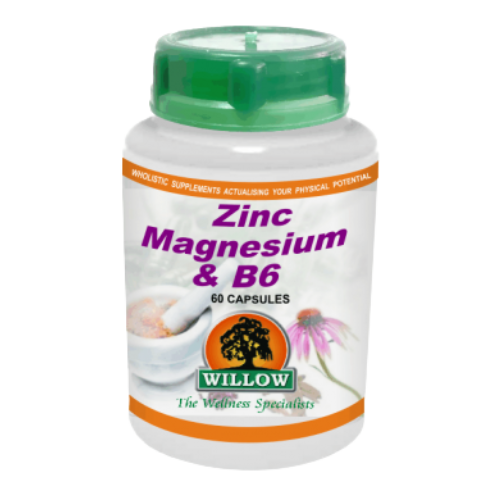 Willow Wellness Zinc/Magnesium/B6 60's